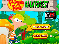 Игра Фитнес и Ферб на двоих бродилки Игра Фитнес и Ферб на двоих бродилки